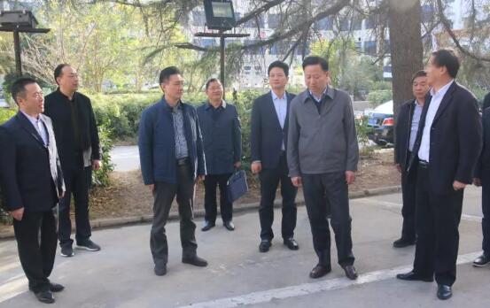 淮北市市委領導組織到淮北市保安公司調(diào)研